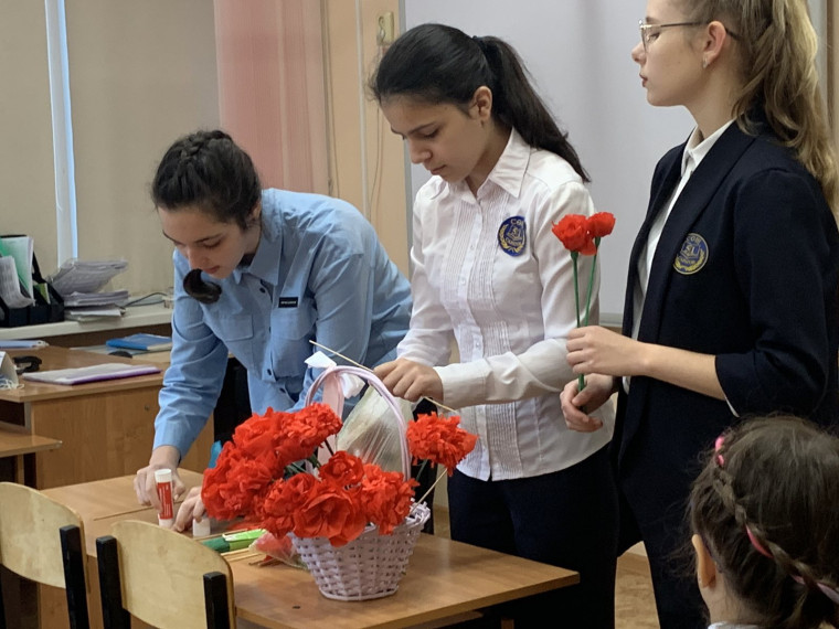 Мастер-класс "Красная гвоздика".